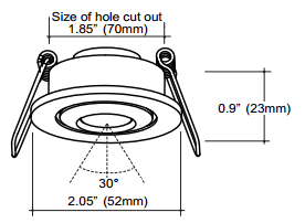 Swivel Recessed Puck Light Swivel Recessed Puck Light