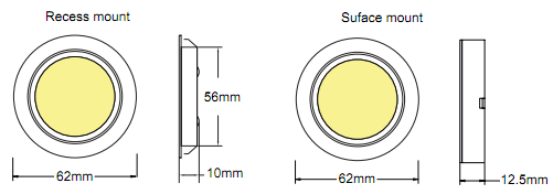 COB LED Puck Light