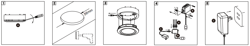 COB LED Puck Light