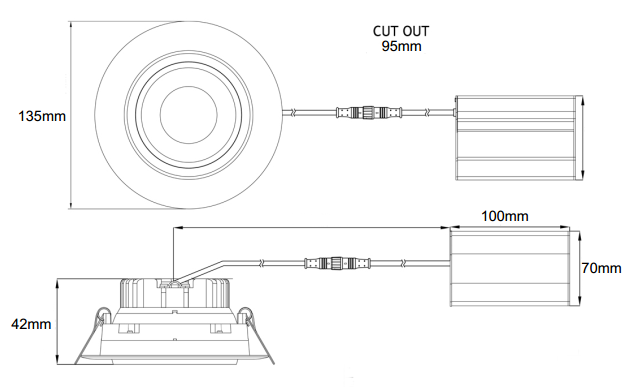 LED Ceiling Light---QL-DL-R4A-XX-YY-R
